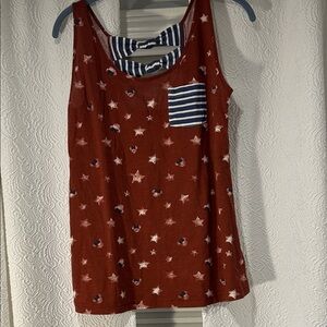 Disney Parks Minnie Bow Tank Top Small